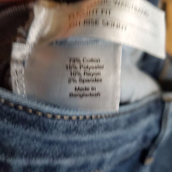 Lane Bryant Jeans Womens Size 18 Blue High-Rise Skinny Straight Fit Flex Magic - Picture 4 of 13